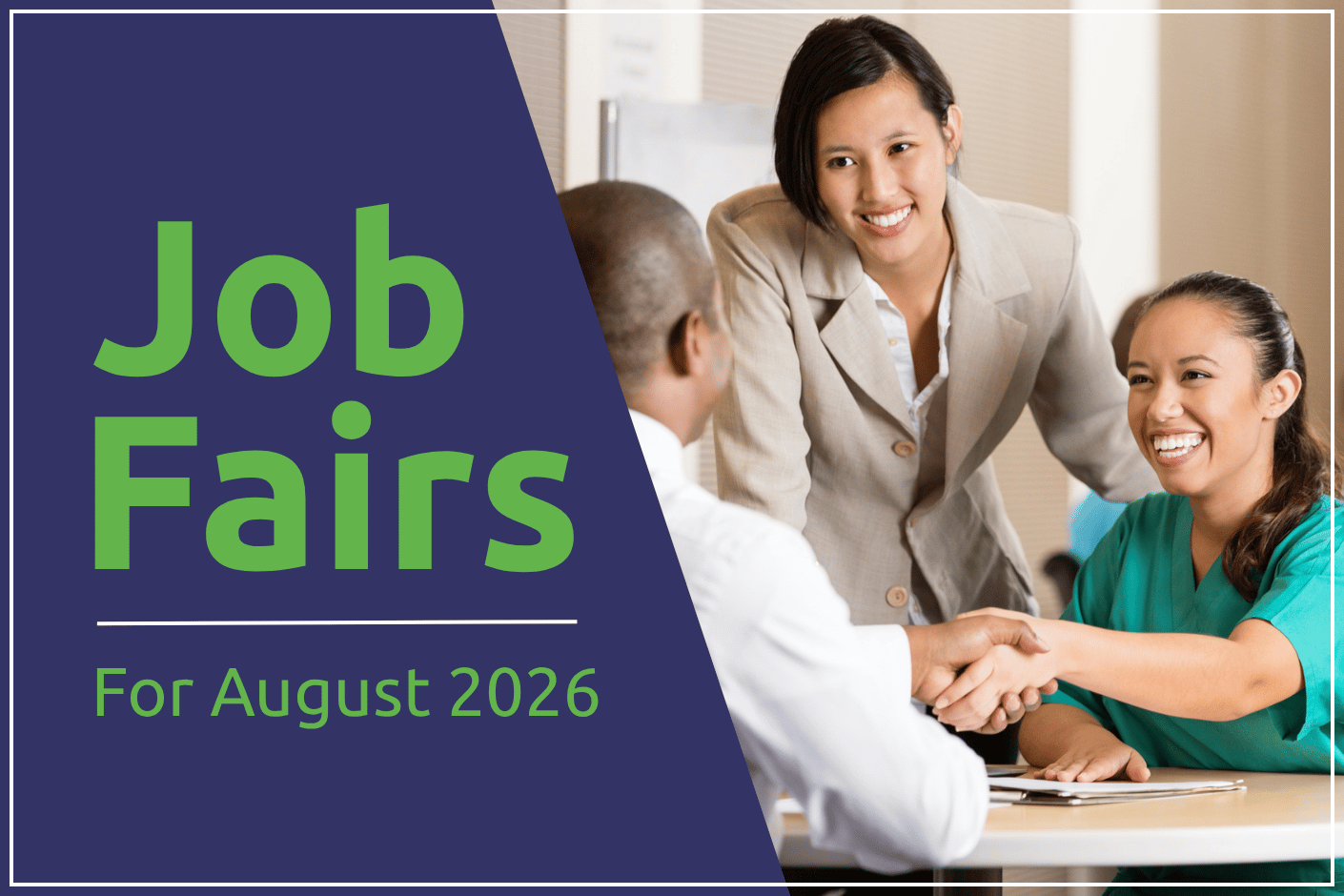 Job fairs for August 2026