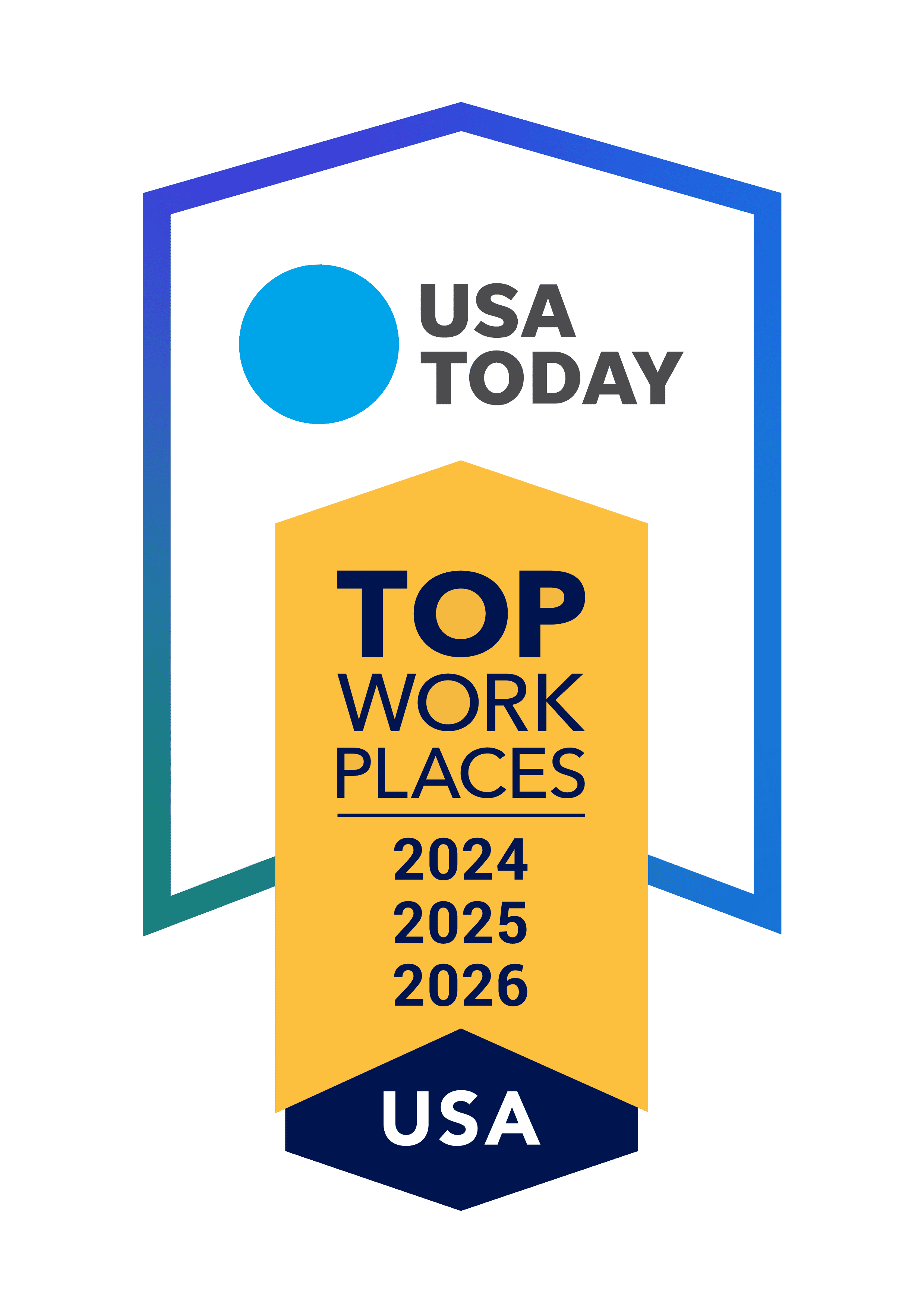 USA Today Top Workplaces 2024 Allsup Award